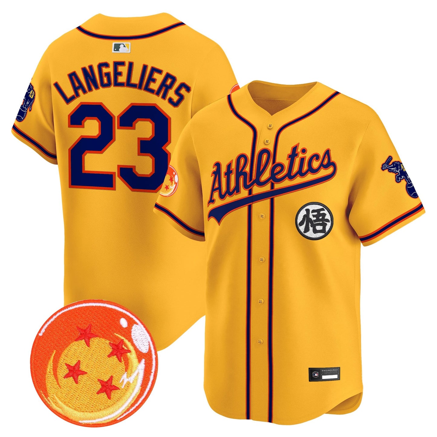Oakland Athletics x DB Vapor Premier Limited Jersey - All Stitched