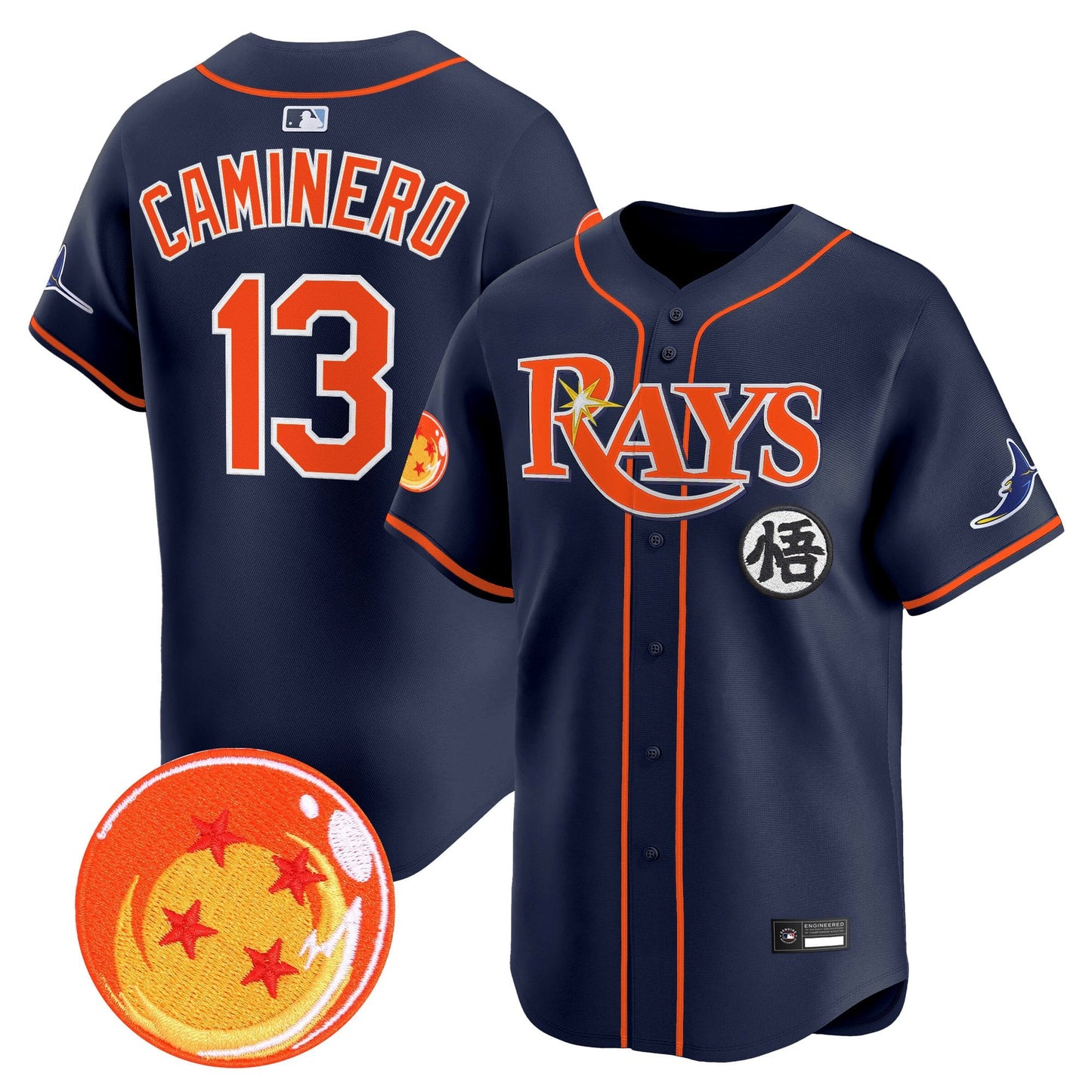 Tampa Bay Rays x DB Vapor Premier Limited Jersey - All Stitched