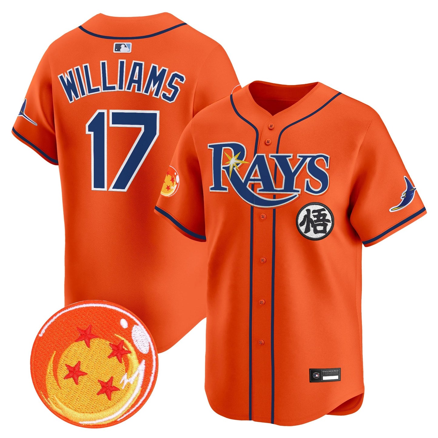 Tampa Bay Rays x DB Vapor Premier Limited Jersey - All Stitched