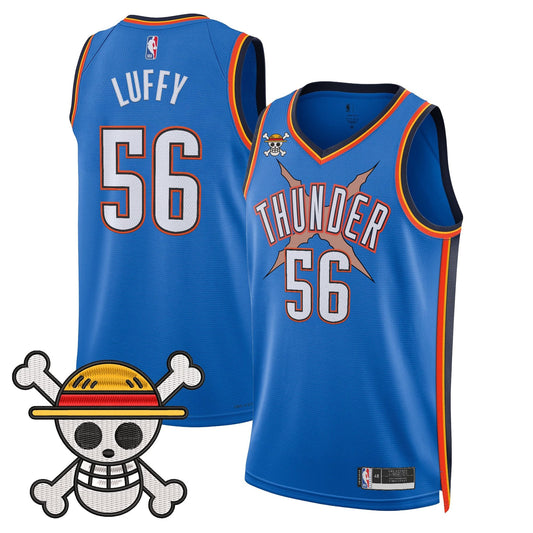 Oklahoma City Thunder x One Piece Swingman Jersey- Stitched