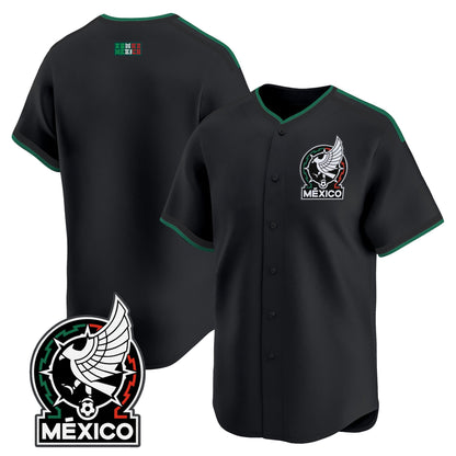 Mexico 2026 National Team Vapor Baseball Jersey - All Stitched