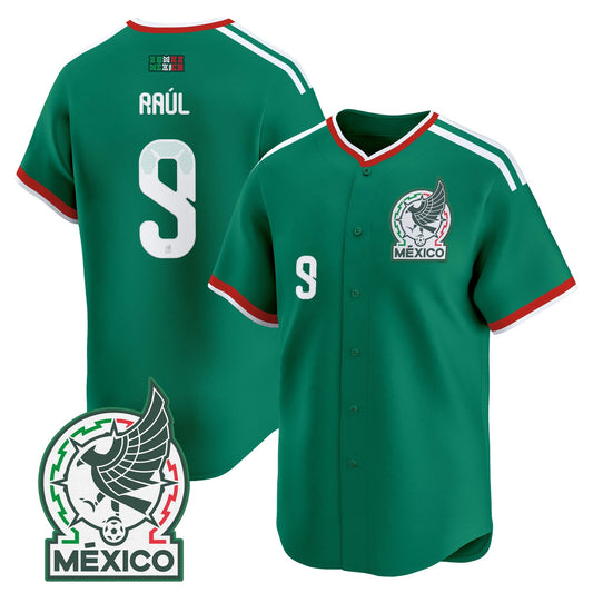 Mexico 2026 National Team Vapor Baseball Jersey - All Stitched