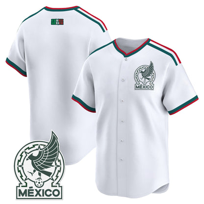 Mexico 2026 National Team Vapor Baseball Jersey - All Stitched