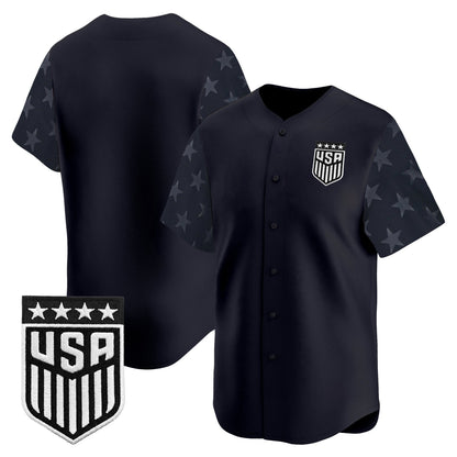 USMNT 2026 World Cup Vapor Baseball Jersey - Stitched