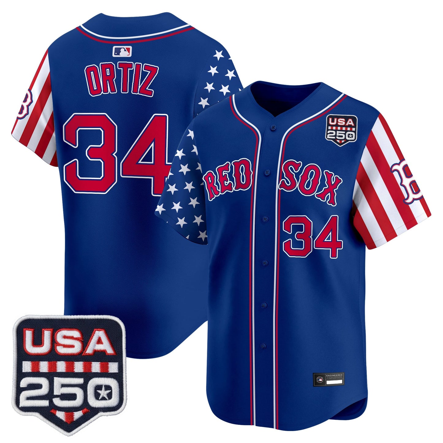 Boston Red Sox "America 250 Edition" Vapor Premier Limited Jersey - All Stitched
