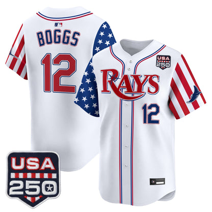 Tampa Bay Rays "America 250 Edition" Vapor Premier Limited Jersey - All Stitched