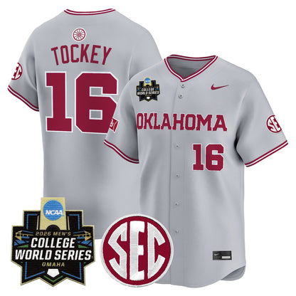 Oklahoma Sooners 2026 World Series Vapor Premier Limited Jersey - All Stitched