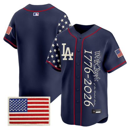 Los Angeles Dodgers "America 250 Edition" Vapor Premier Limited Jersey V2 - Stitched