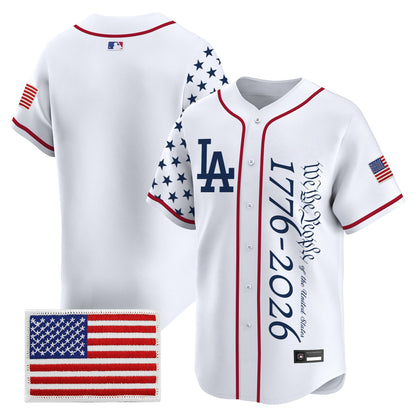 Los Angeles Dodgers "America 250 Edition" Vapor Premier Limited Jersey V2 - Stitched