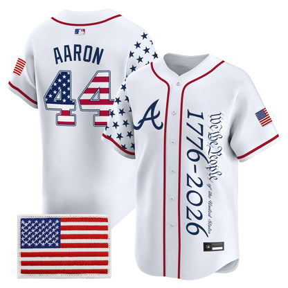 Atlanta Braves "America 250 Edition" Vapor Premier Limited Jersey V2 - Stitched