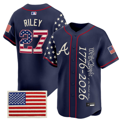 Atlanta Braves "America 250 Edition" Vapor Premier Limited Jersey V2 - Stitched