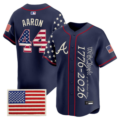 Atlanta Braves "America 250 Edition" Vapor Premier Limited Jersey V2 - Stitched
