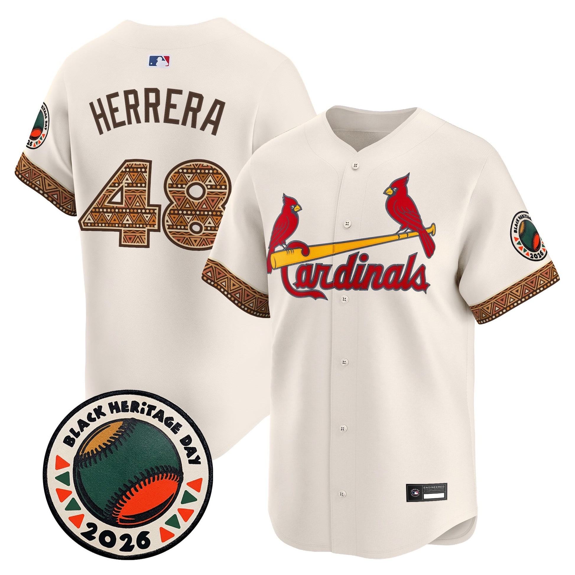 St. Louis Cardinals 2026 Black Heritage Day Vapor Premier Limited Jersey - Stitched