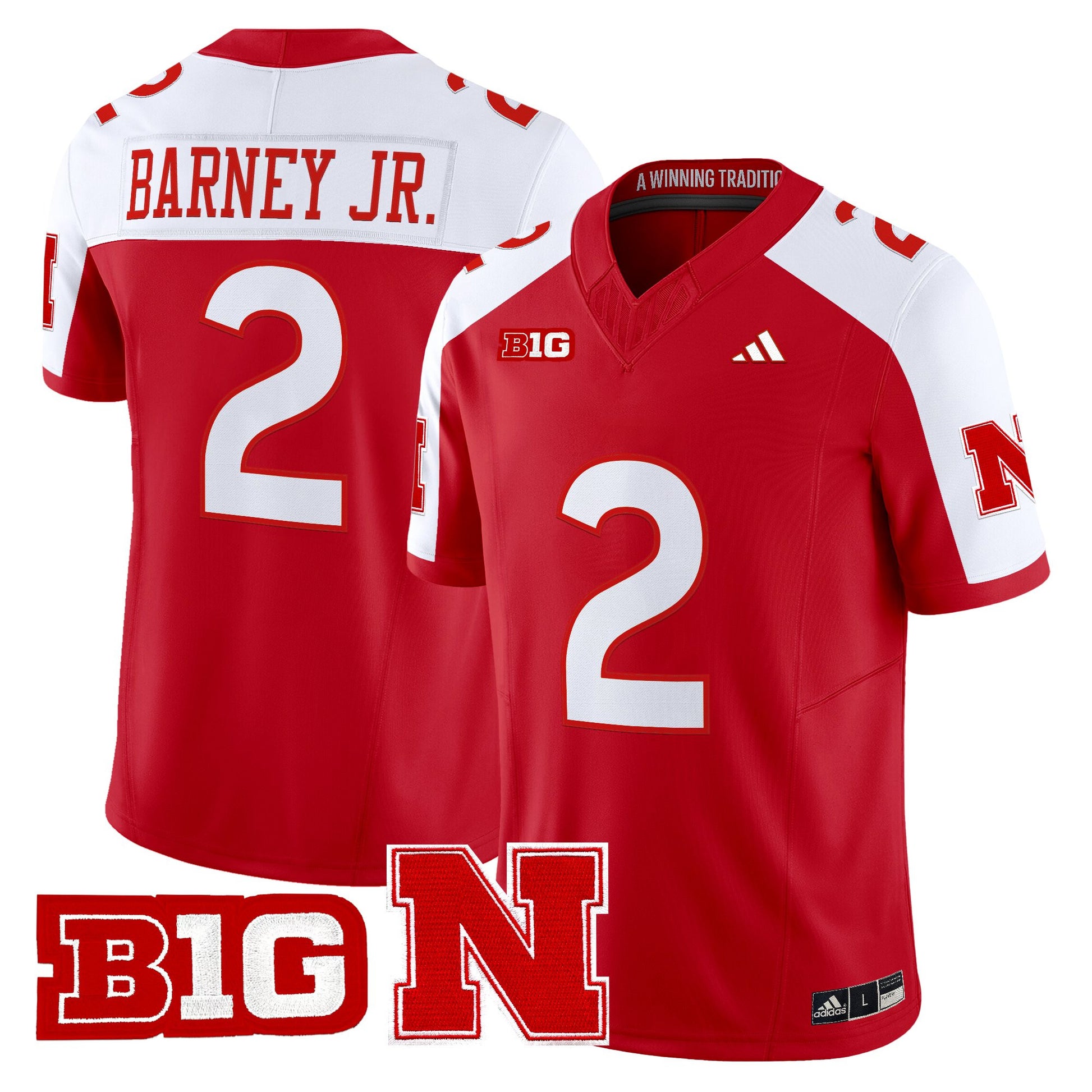  Nebraska Cornhuskers 2026 Vapor Limited Jersey - Stitched