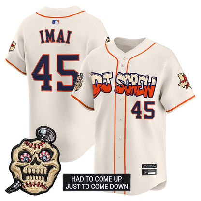 Houston Astros Screwed Up Click Vapor Premier Limited Jersey V2 - All Stitched