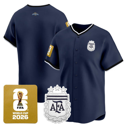  Argentina 2026 Vapor Baseball Jersey - All Stitched