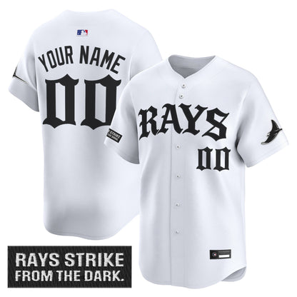 Tampa Bay Rays 'Old English Edition' Vapor Premier Limited Custom Jersey - All Stitched
