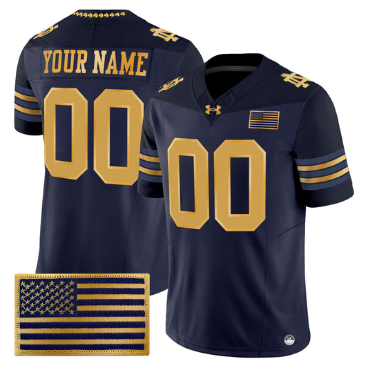 Notre Dame Fighting Irish 2026 Shamrock Series Vapor Limited Custom Jersey - Stitched