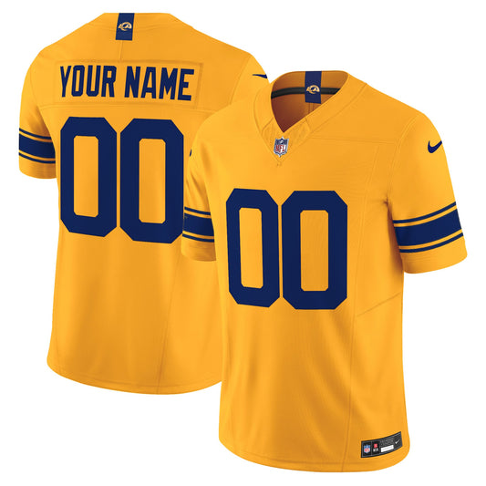 Los Angeles Rams 2026 Alternate Vapor Limited Custom Jersey - All Stitched