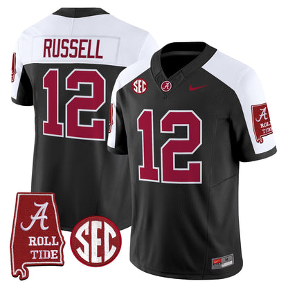 Alabama Crimson Tide 2026 Vapor Limited Jersey - Alabama Map - All Stitched