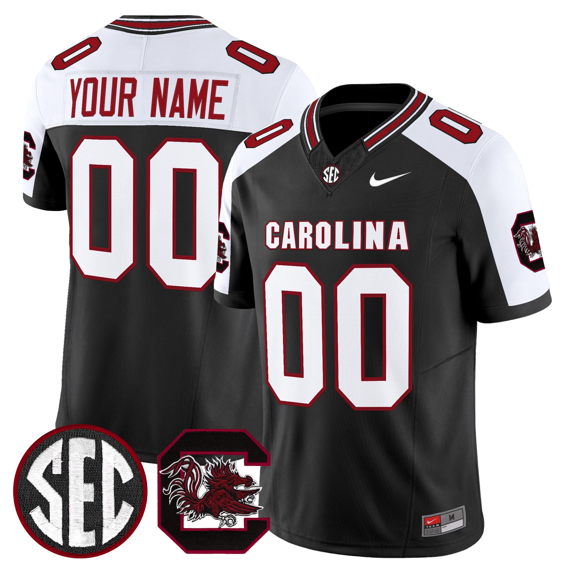 South Carolina Gamecocks 2026 Vapor Limited Custom Jersey V2 - All Stitched