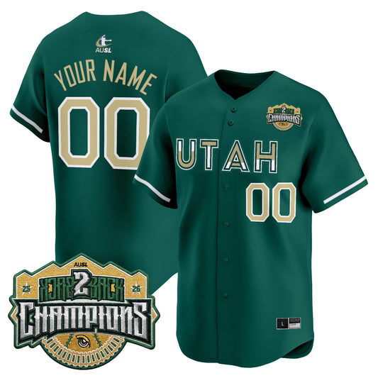 Utah Talons 2026 Back-To-Back Athletes Unlimited Softball League (AUSL) Champions Vapor Premier Limited Custom Jersey - Stitched