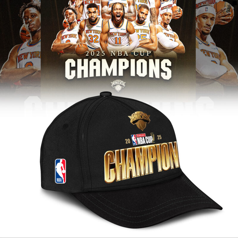 New York Knicks 2025 NBA Cup Champions Hoodie Limited Edition