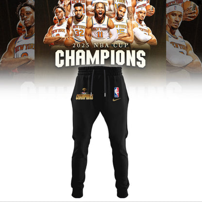 New York Knicks 2025 NBA Cup Champions Hoodie Limited Edition