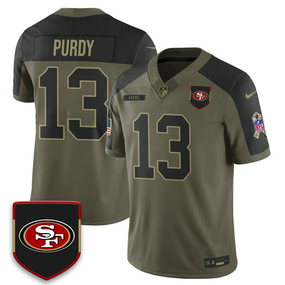 SF 2025 Salute to Service Limited Jersey - Stitched-NQD