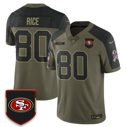 SF 2025 Salute to Service Limited Jersey - Stitched-NQD