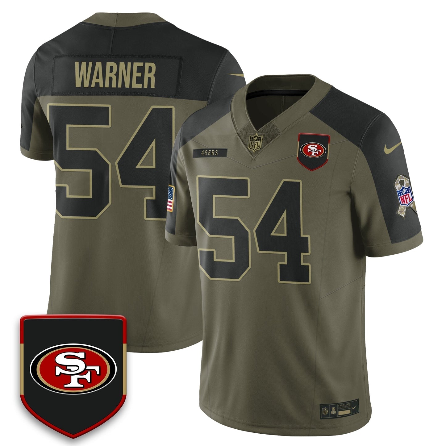 SF 2025 Salute to Service Limited Jersey - Stitched-NQD