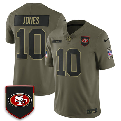 SF 2025 Salute to Service Limited Jersey - Stitched-NQD