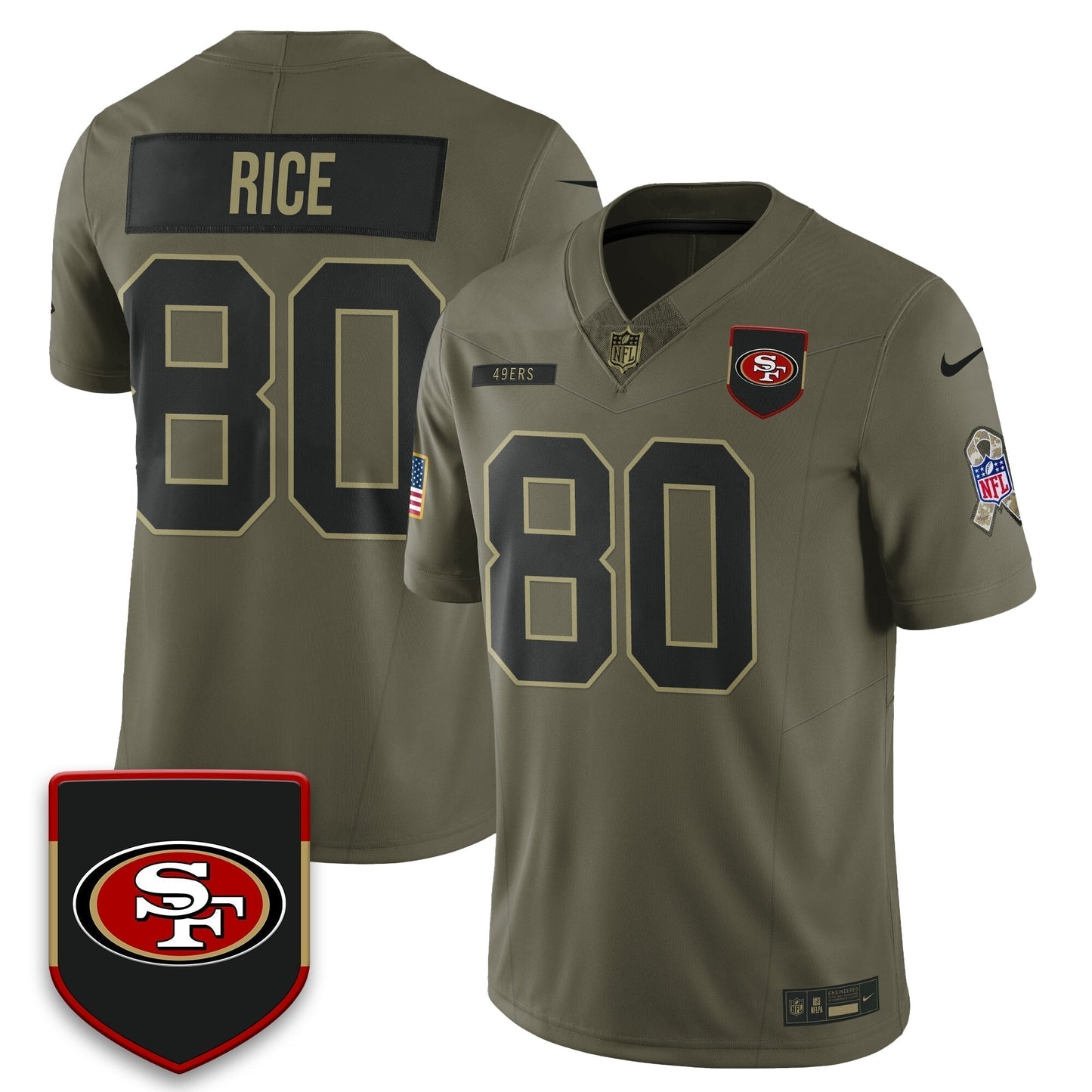 SF 2025 Salute to Service Limited Jersey - Stitched-NQD