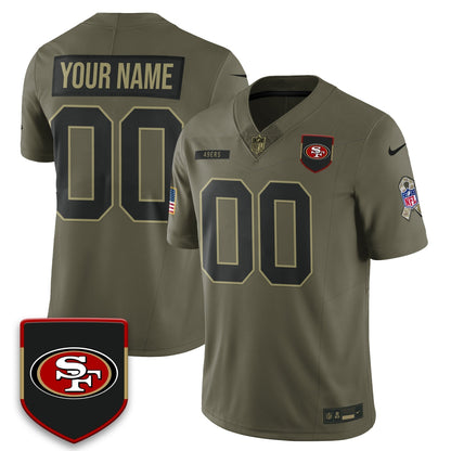 SF 2025 Salute to Service Limited Jersey - Stitched-NQD