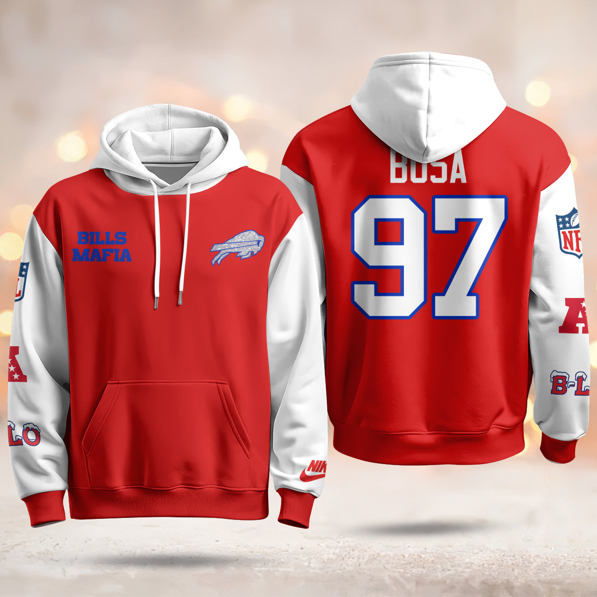 BUF 2025 Rivalries Hoodie - Printed-NQD