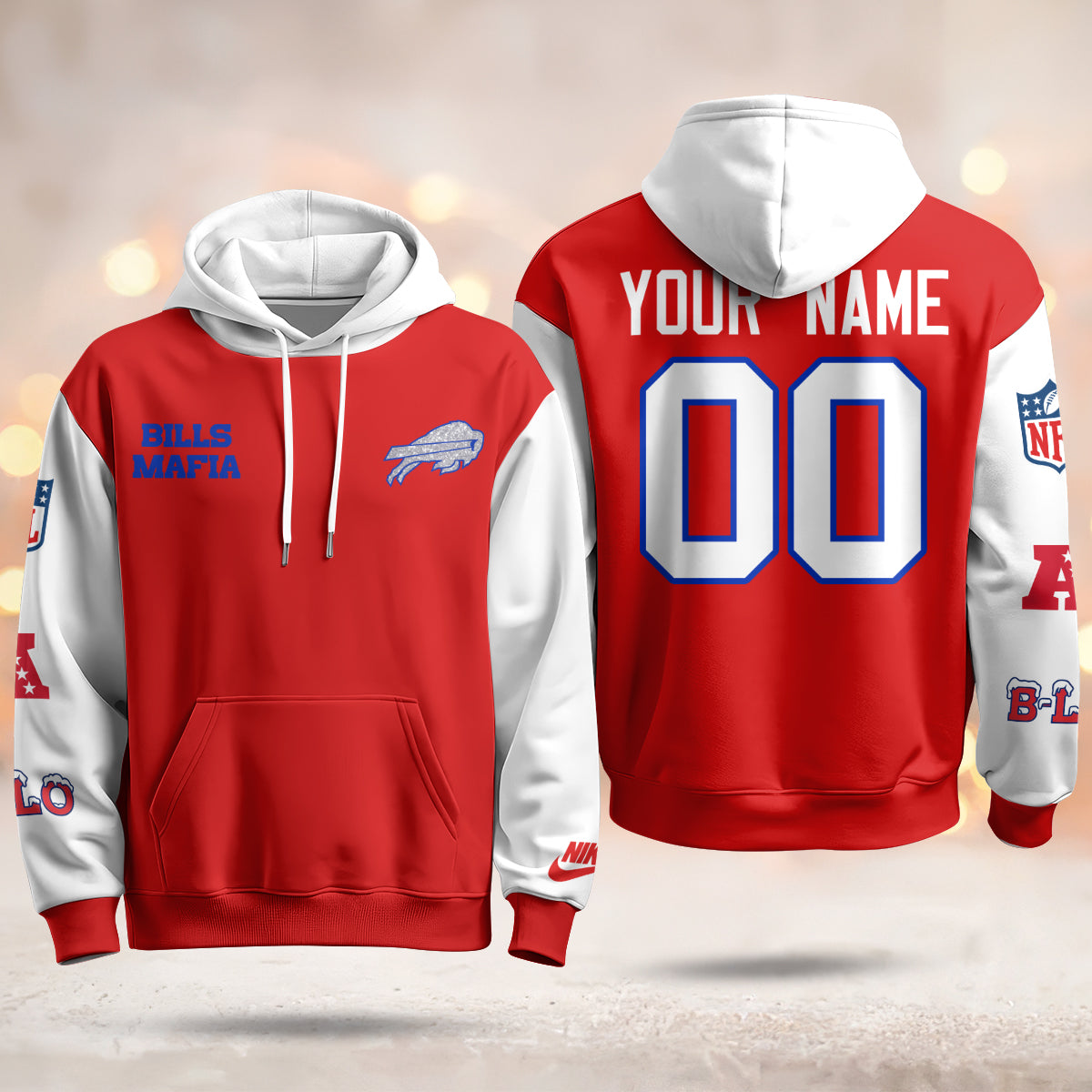 BUF 2025 Rivalries Hoodie - Printed-NQD
