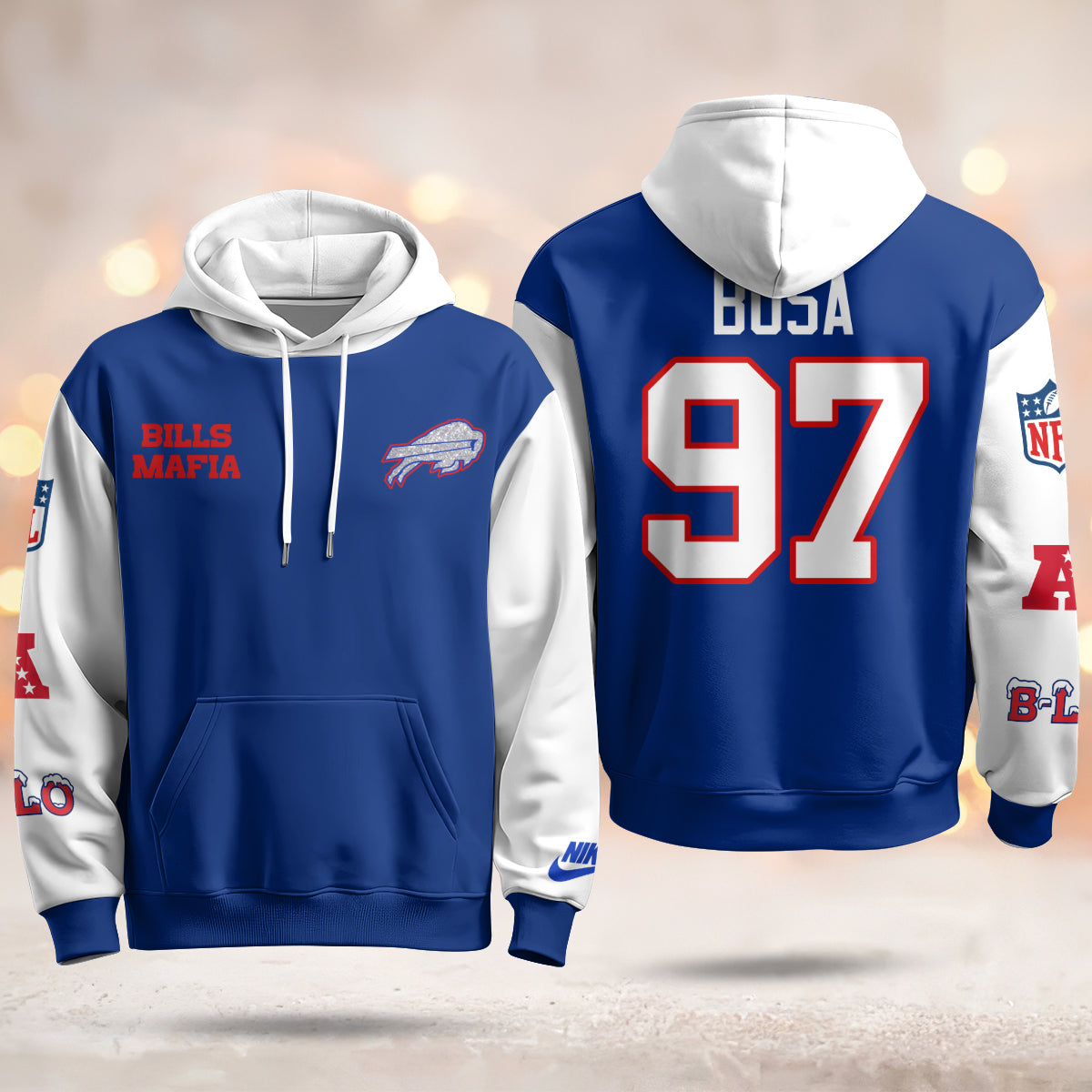 BUF 2025 Rivalries Hoodie - Printed-NQD