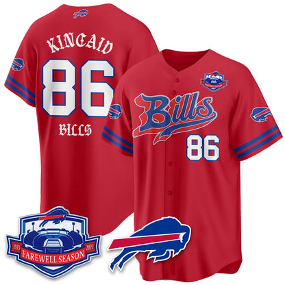 BUF Born x Raised Baseball Jersey - Stitched-NQD
