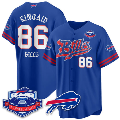 BUF Born x Raised Baseball Jersey - Stitched-NQD