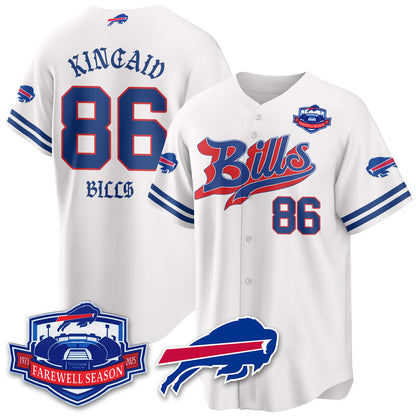 BUF Born x Raised Baseball Jersey - Stitched-NQD