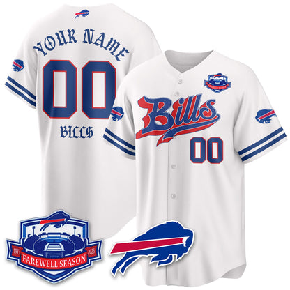 BUF Born x Raised Baseball Jersey - Stitched-NQD