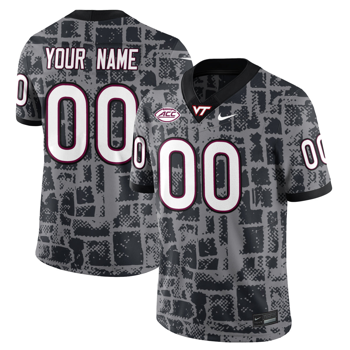 Virginia Tech Football Vapor Limited Custom Jersey - Stitched-NQD
