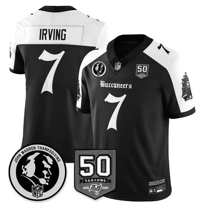 TB Gothic Vapor Limited Jersey - John Madden Patch - Stitched-NQD