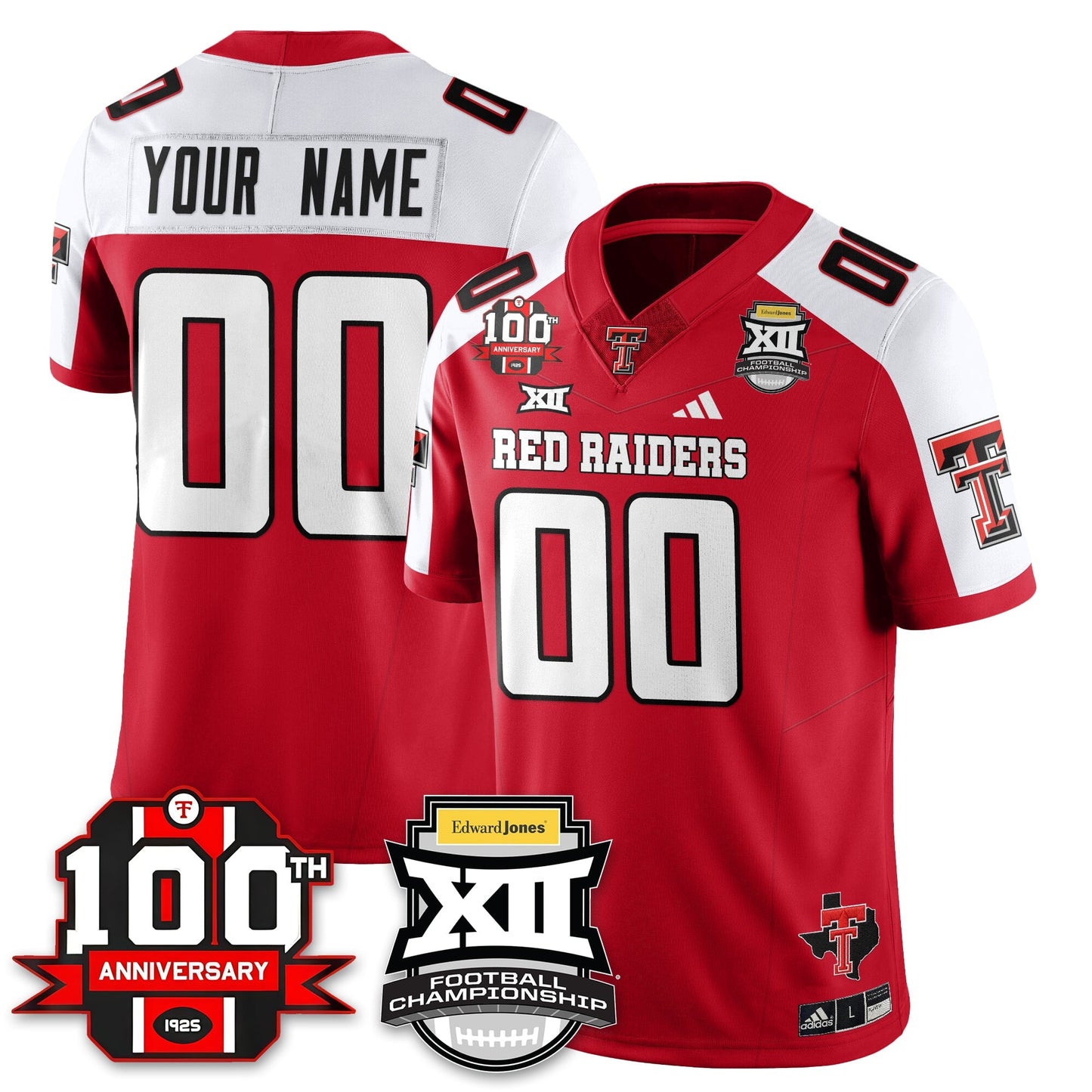 Custom TTRR Football Vapor Limited Jersey - Edward Jones Champions - All Stitched