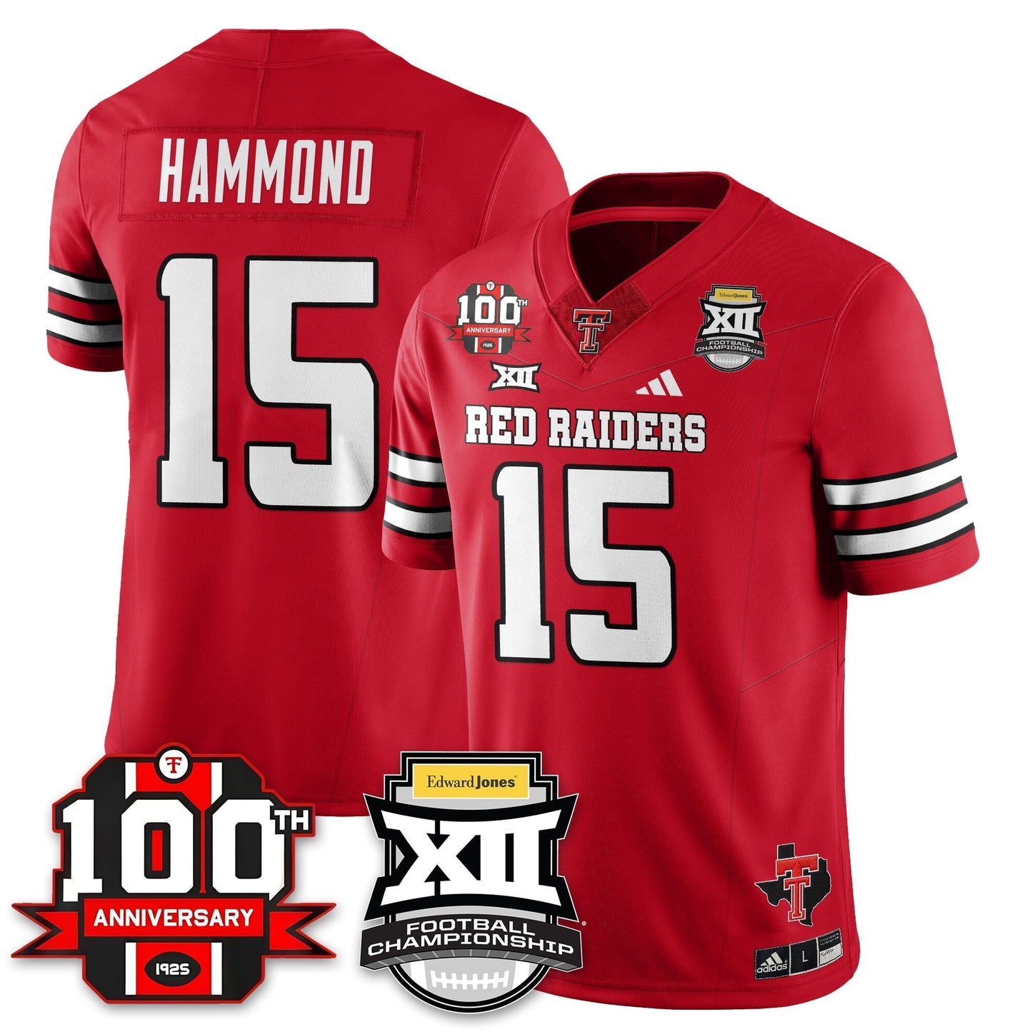 TTRR Football Vapor Limited Jersey - Edward Jones Champions - Stitched-NQD
