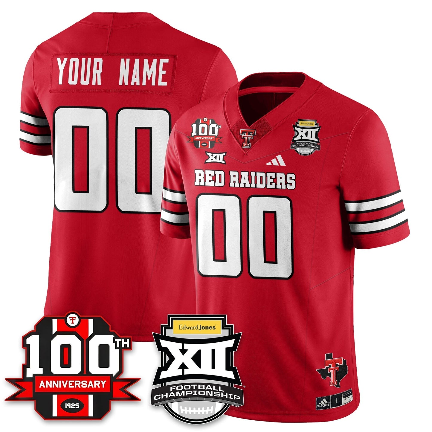 TTRR Football Vapor Limited Jersey - Edward Jones Champions - Stitched-NQD