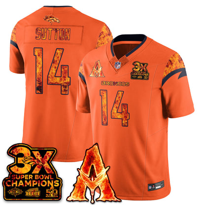 DEN x Avatar 3 Fire and Ash Jersey - All Stitched