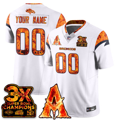 DEN x Avatar 3 Fire and Ash Jersey - All Stitched