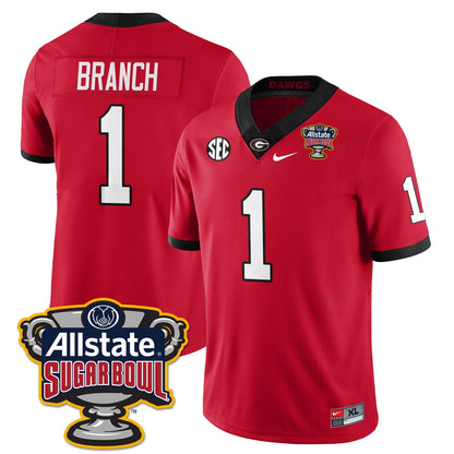UGA Vapor Limited Football Jersey - Sugar Bowl - All Stitched
