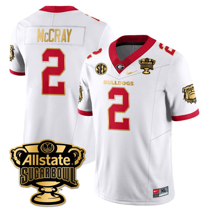 UGA Vapor Limited Football Jersey - Sugar Bowl - All Stitched